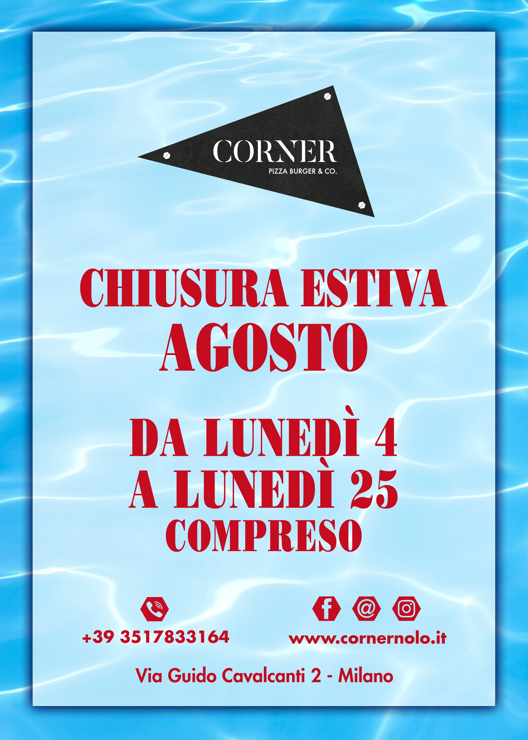 chiusura estate corner nolo