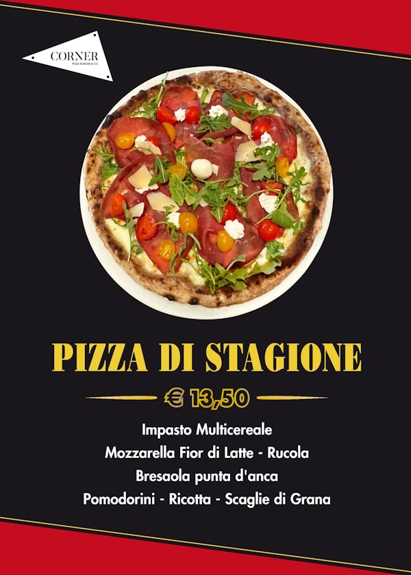 Volantino PIZZA di STAGIONE